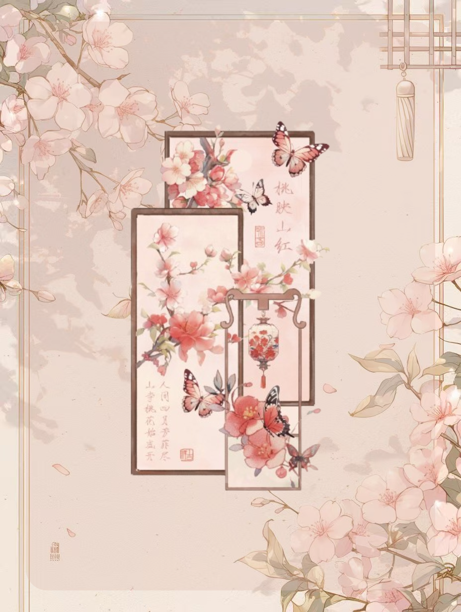 Peach Blossom Glow Scent Bookmark