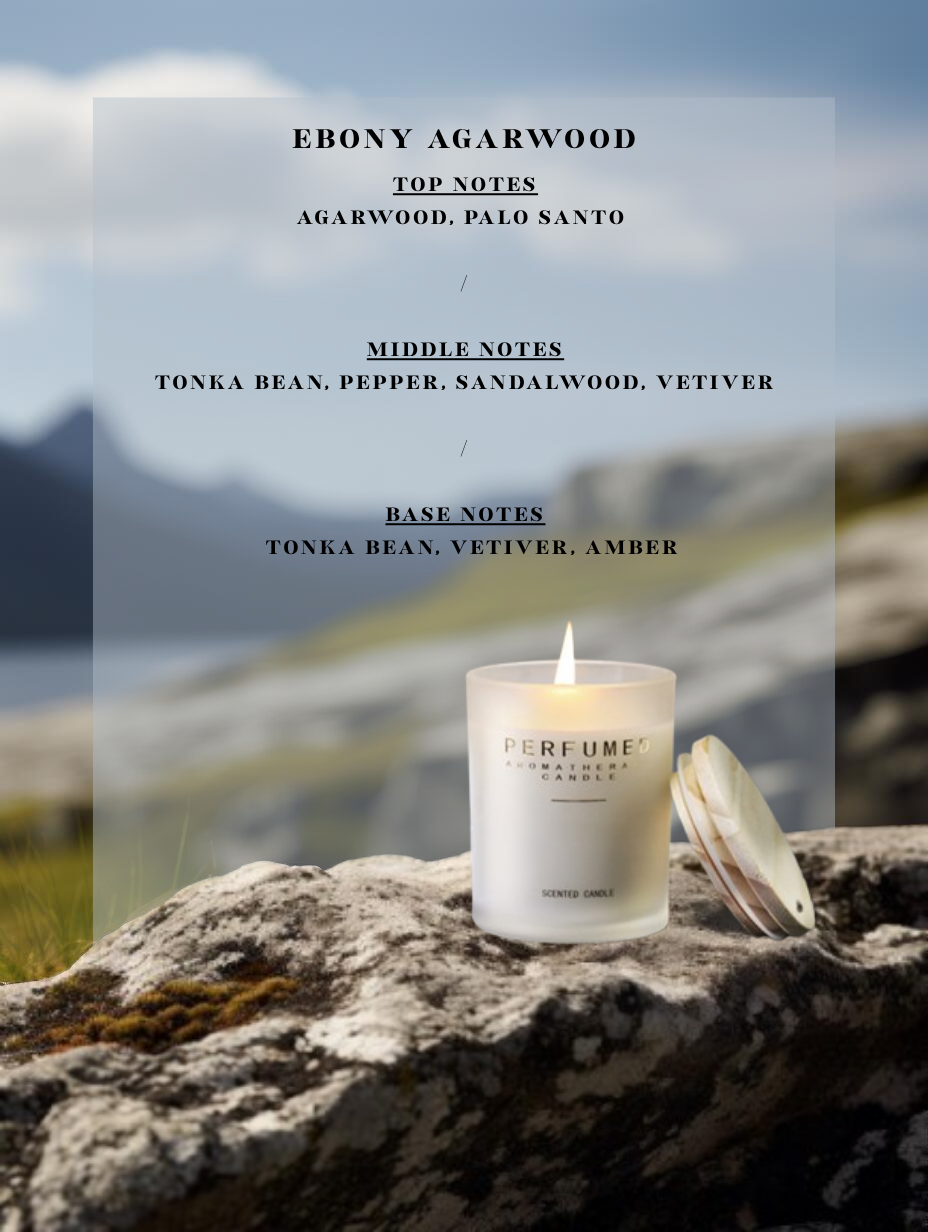 Ebony Agarwood Candle
