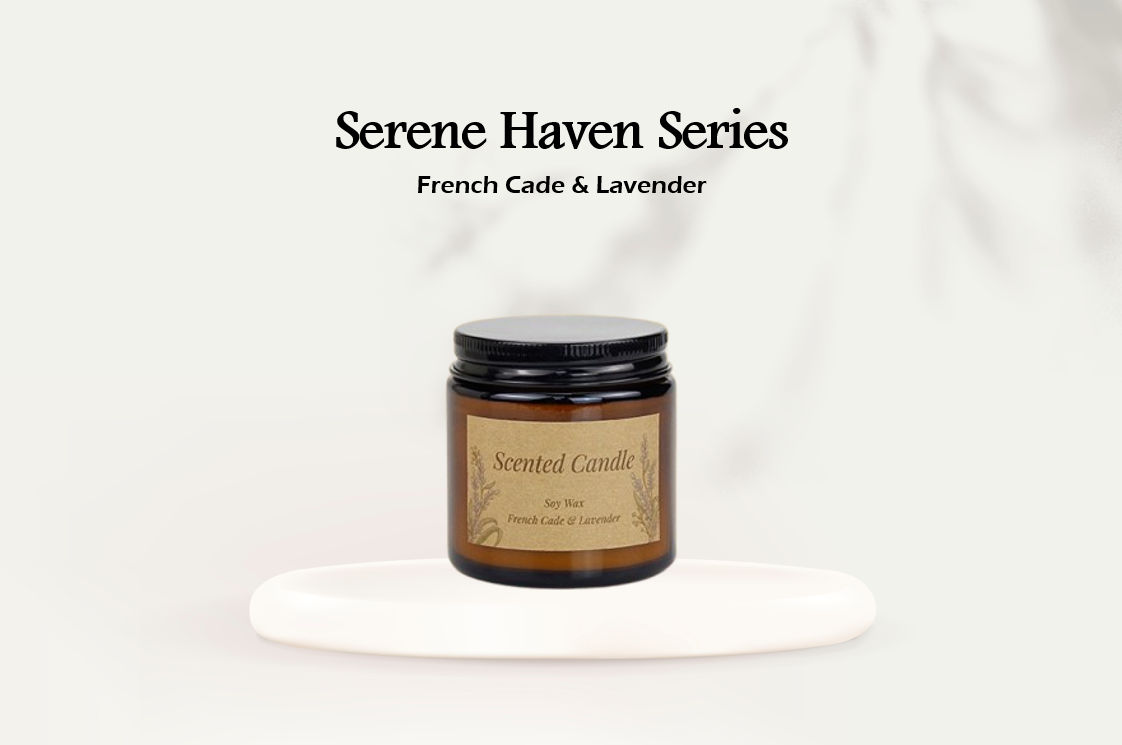 French Cade & Lavender Soy Candle