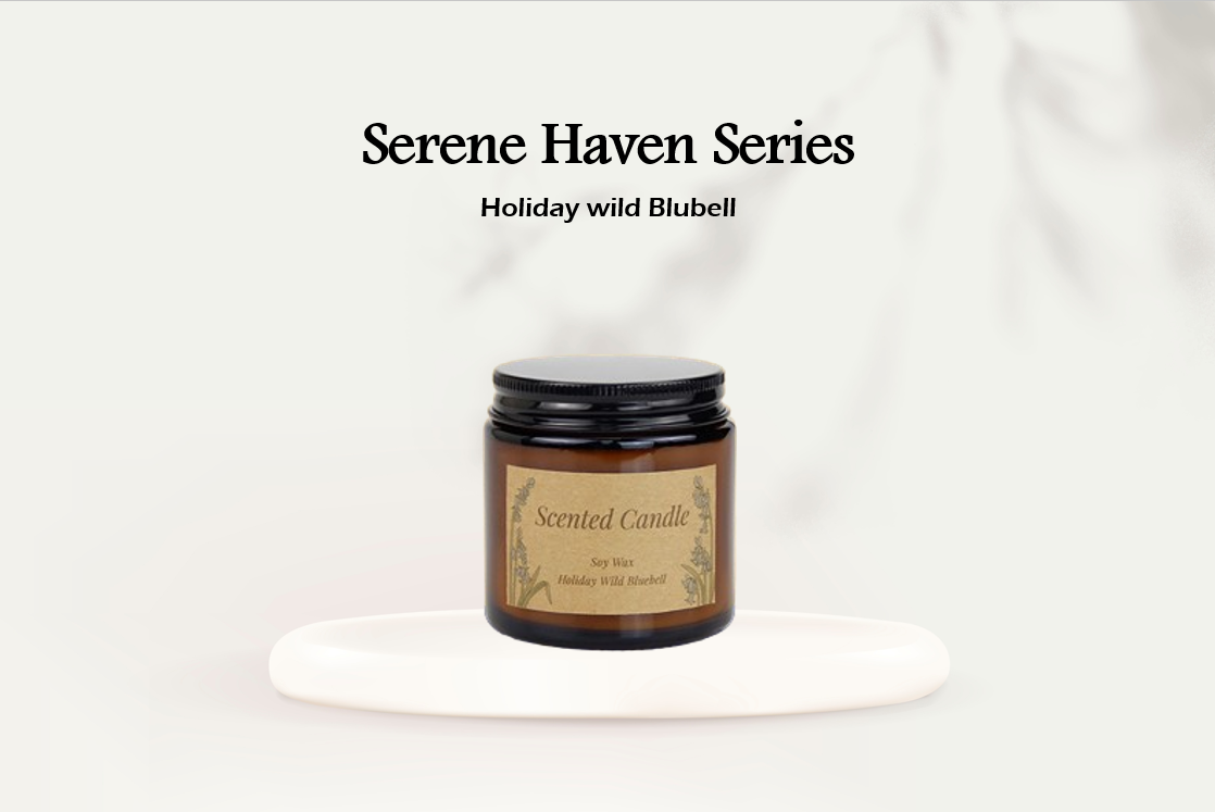 Holiday Wild Bluebell Soy Candle