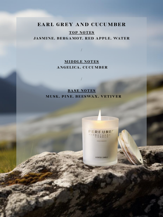 Earl Grey and Cucumber Candle